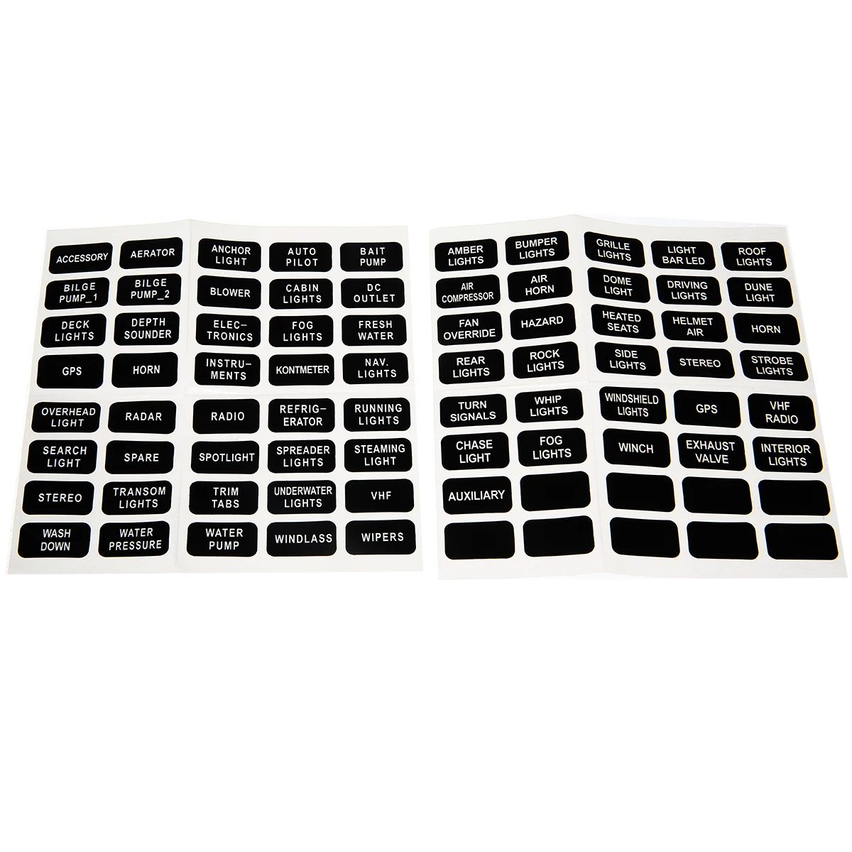 DC 32V 100A 12 Way Fuse Box Block Holder ATC ATO Blade LED Fuse Box with Screws&Labels For Car Marine Caravan