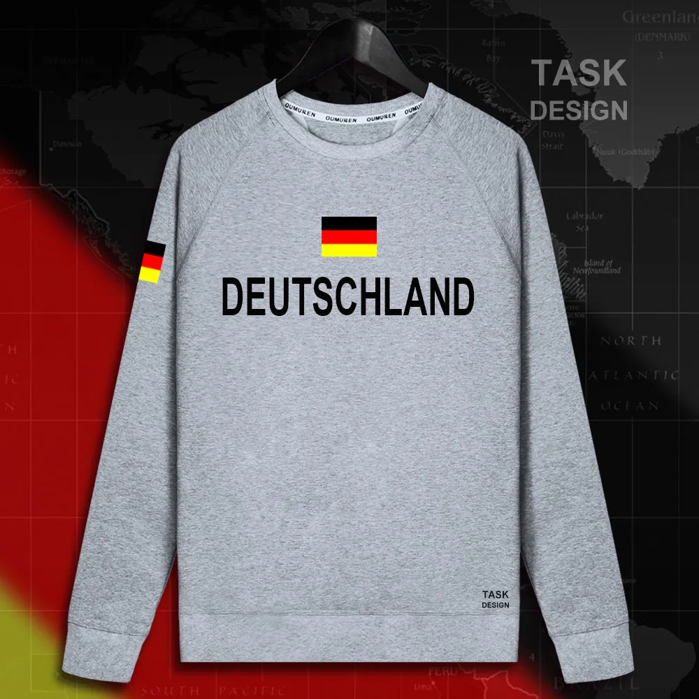 Немецкая немецкая Толстовка Deutschland пуловер Мужская толстовка тонкая уличная