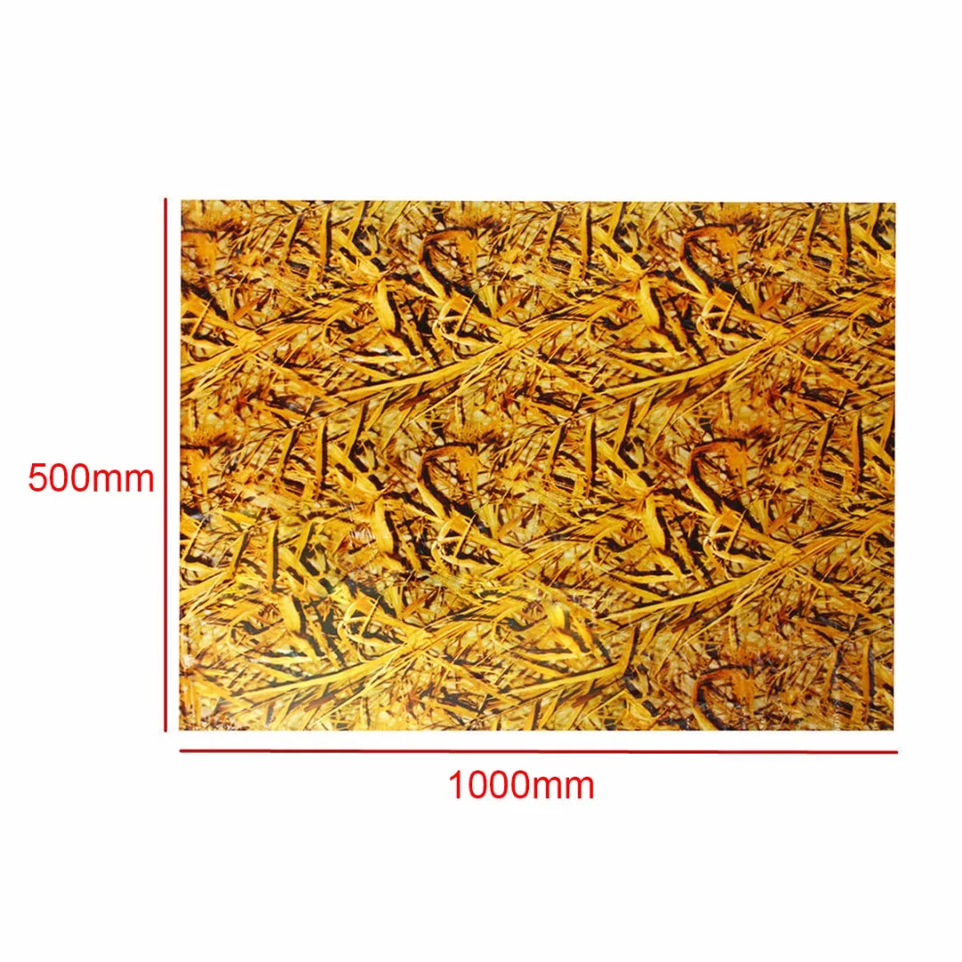 New 100cm Ornate Fallen Leaves PVA Hydrographic Water Transfer Film Printing Hydro Dip