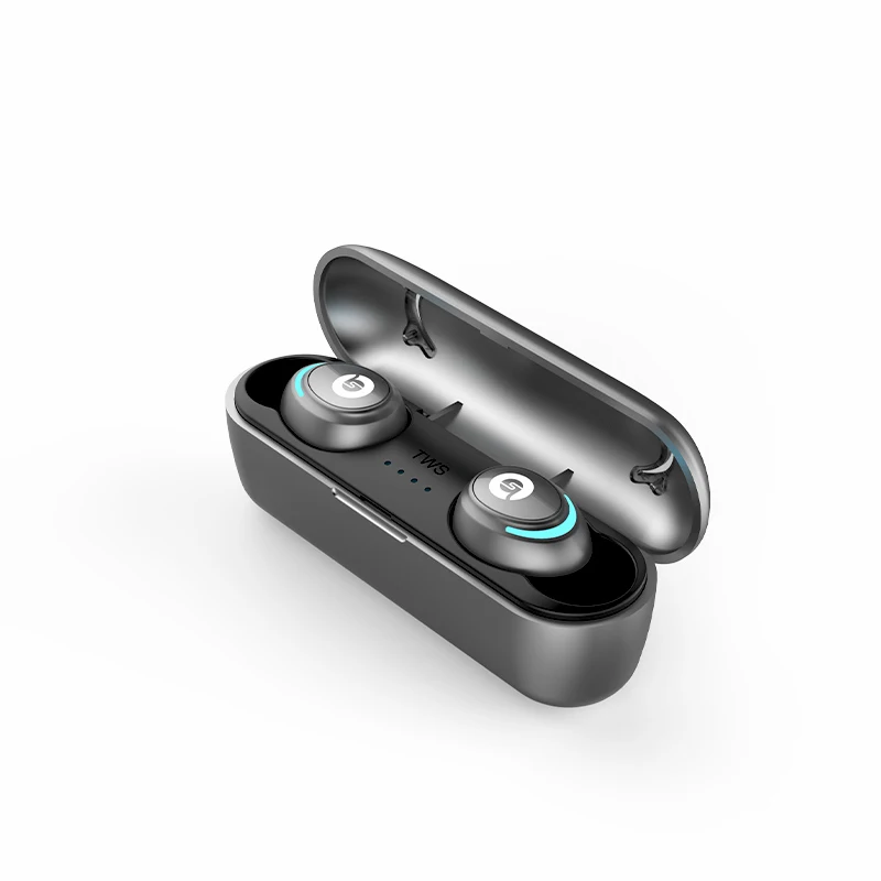 

TWS earphone Bluetooth5.0 true wireless mini earbuds with Charger Box Built-in bluetooth