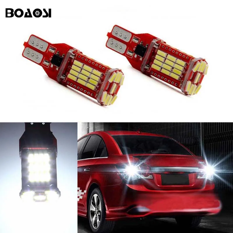 2 шт. обратный светильник T15 4014SMD лампы s светодиодный фонарь стоп-сигнала авто нет