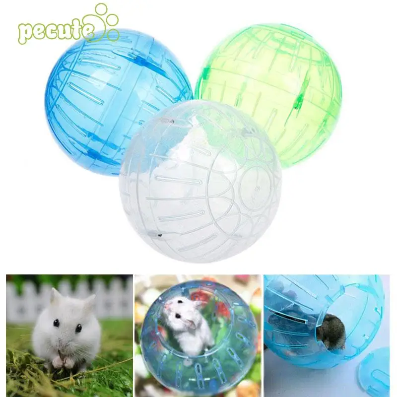 

Pet Dwarf Hamster Mice Rat Jogging Run Activity Exercise Toy Ball Randomly .