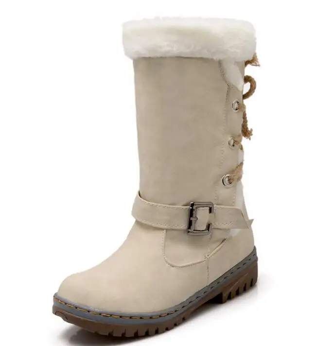 Femmes Chaussure Green Pour Fourrure beige Bottes Black yellow Pompes G61256 Dames army Neige Martin Casual forme Hiver ChaudePlus Femme Plate Taille Chaussures Filles 13KlJTFc