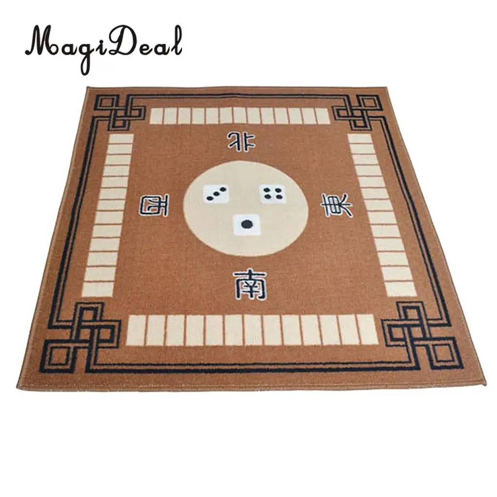 MagiDeal Mahjong Table Mat Cover Carpet Silence Multifunctional Household Thickening