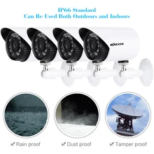 KKmoon камера безопасности Система 4ch CCTV система 1080 P CCTV камера наружная/Внутренняя контрольная пуля камера комплект