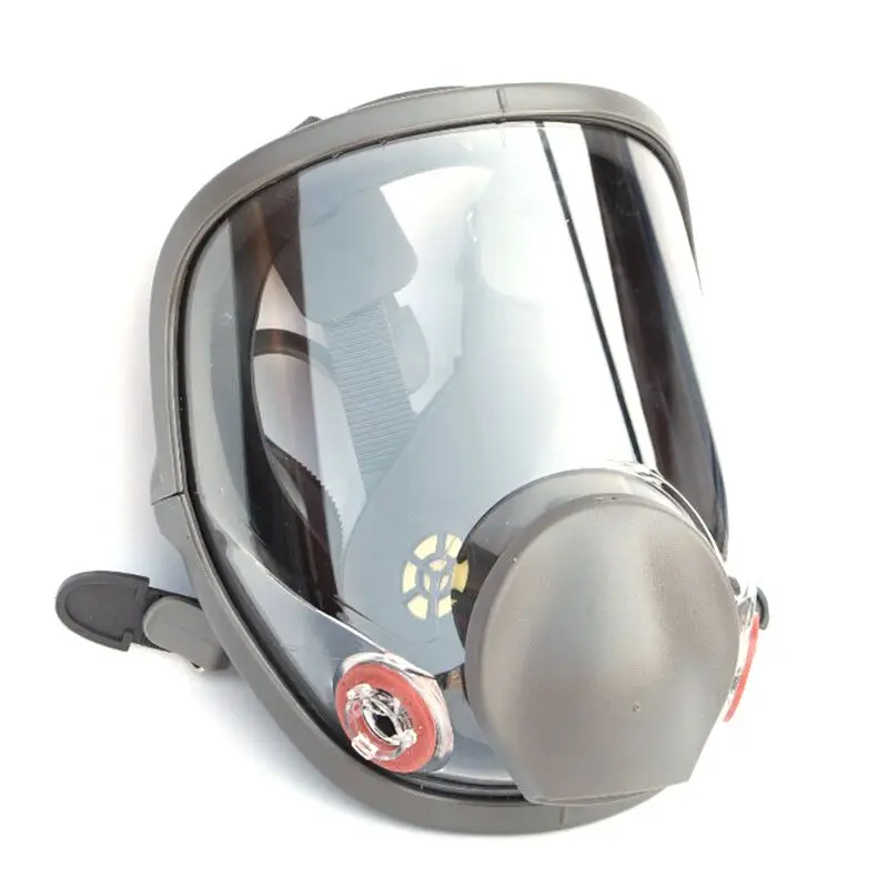 

Full Face Facepiece Respirator Kit Painting Spraying Dust Silicone Gas Mask