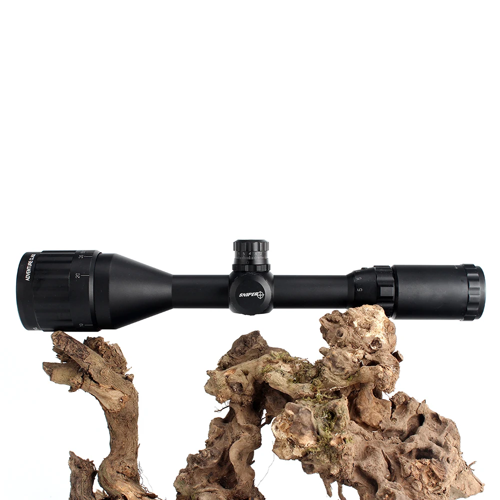 SNIPER LT 3-9X50AOL 1 inch Full Size Tactical Optical Sight Illuminate Mil-Dot RifleScopes Locking Resetting Hunting Rifle Scope (10)