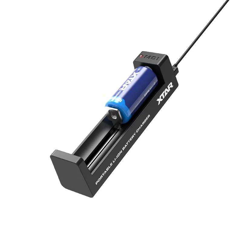 Оригинальное интеллектуальное зарядное устройство XTAR MC1 USB для литиевых батарей