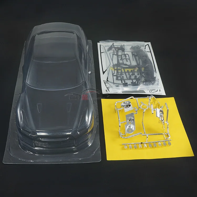 1/10 прозрачный корпус радиоуправляемого автомобиля Lexan 190 мм nNissan Skyline GTR R31 R35 Tamiya