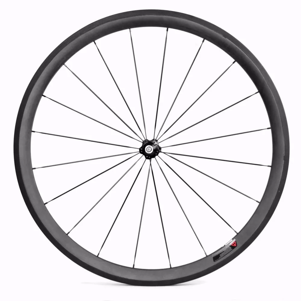 700c 38mm clincher carbon road bike wheelset for Shimano Sram or Campagnolo_9