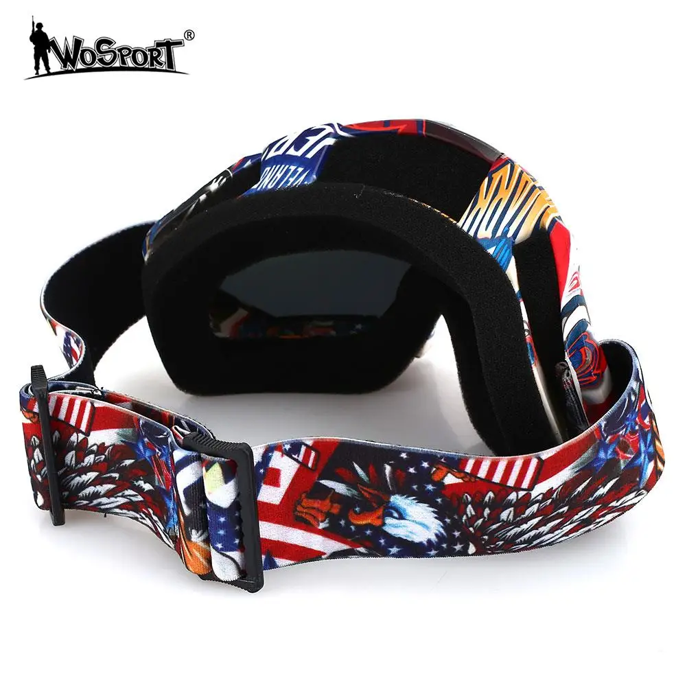 Antifogging Snow Mountain Ski Goggles Wind Mirror Goggles 3 Colors 2018