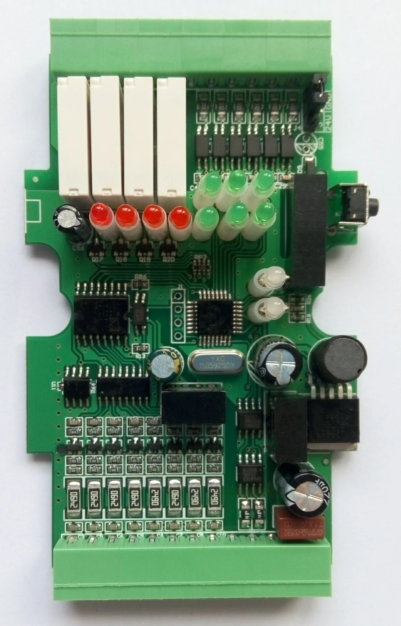 8-channel Analog Input 6-channel Switch Input 4-channel Relay Output Acquisition Module RS485 MODBUS MB8AI6DI4RO