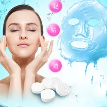 100 pcs DIY Facial Paper Compress Masque Mask Candy Shape Face Mask Compressed Facial Disposable Masks Paper Skin Care