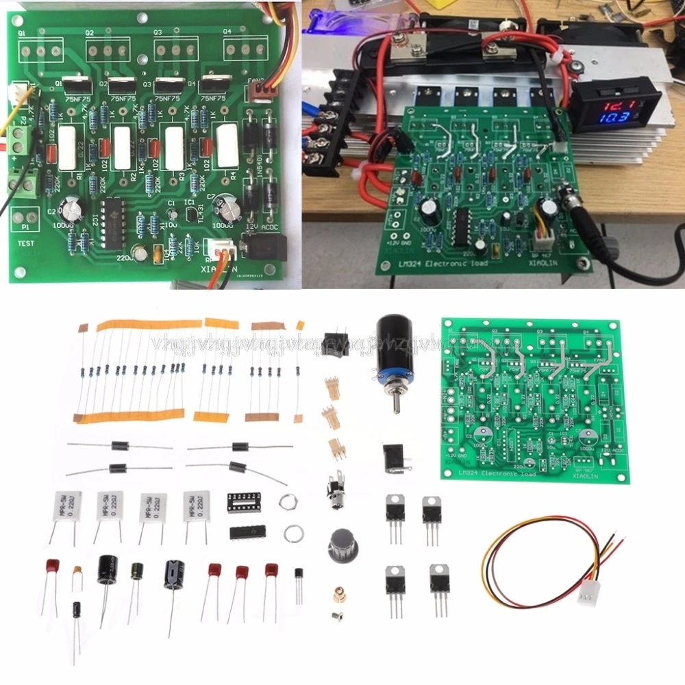 150W 10A Constant Current font b Electronic b font Load Tester Battery Discharge Capacity Test