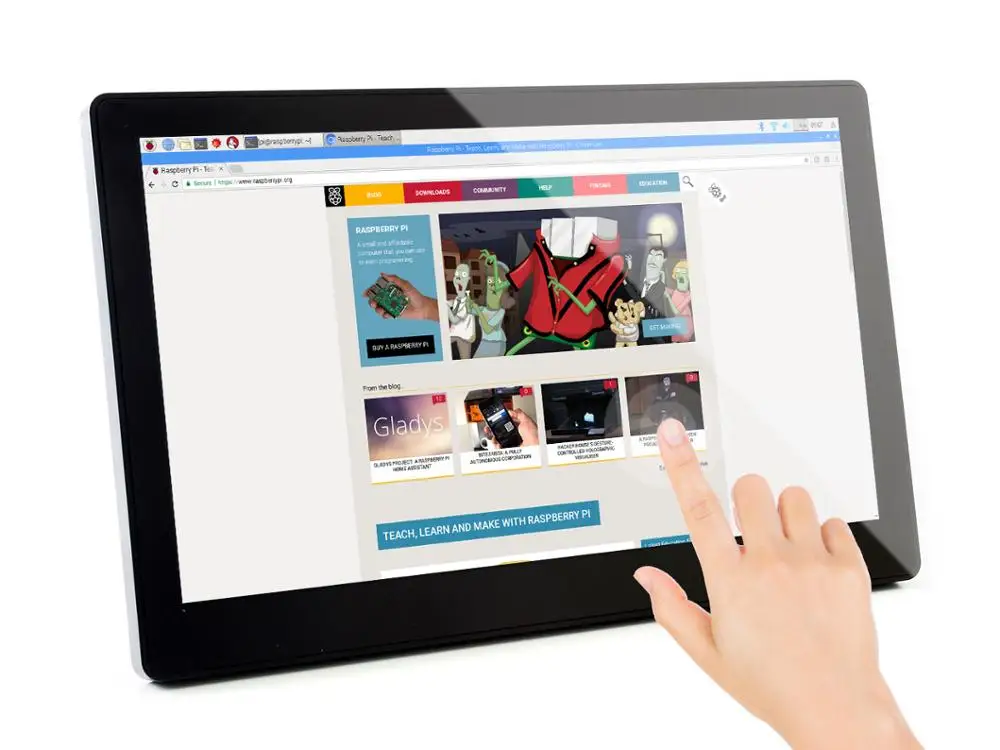 Waveshare   4  B  ġ ũ LCD, ȭ  Ŀ , 1920x1080 IPS ÷, 11.6 ġ