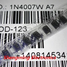 100 шт. 1N4007W A7 SOD-123 1206 диод поверхностного монтажа