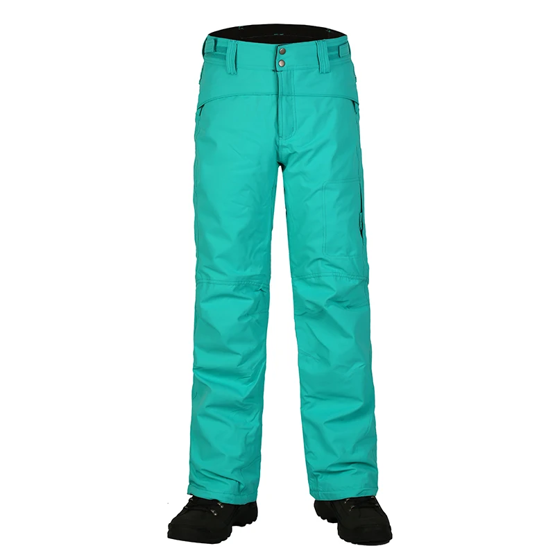 Профессиональные-30 градусов снежные брюки размера плюс с эластичной талией женские брюки зимние брюки для катания на лыжах уличные лыжные брюки для женщин - Цвет: 2