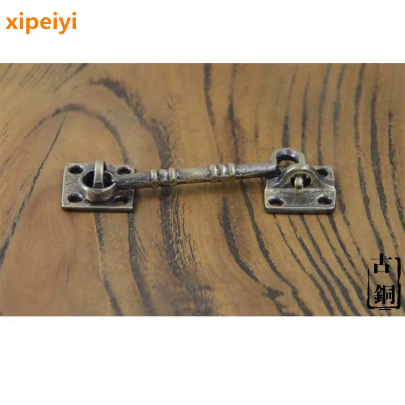 3 11cm Vintage Bronze Window Latches Chinese Style Copper 3 11cm Vintage Bronze Window Latches