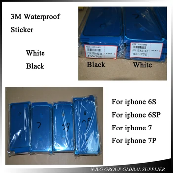 

1000pcs/lot 3M Waterproof Sticker For iPhone 6S Plus 6S 7 7 Plus Front Housing LCD Touch Screen Display Frame Adhesive Sticker