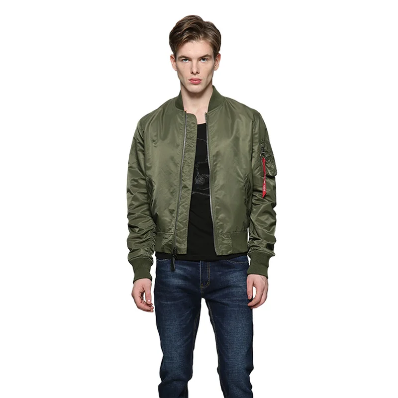 Spring Autumn Men/Women bomber jacket Classic MA1 Flying Outwear Man Youth pilot Flight jackets 
