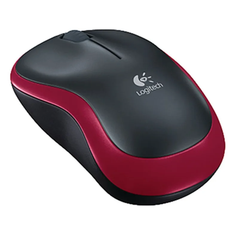 Новая беспроводная мышь logitech M186 2,4G M185 UP M186 с эргономичным 1000 точек/дюйм Nano приемником для PC MAC - Цвет: without Package