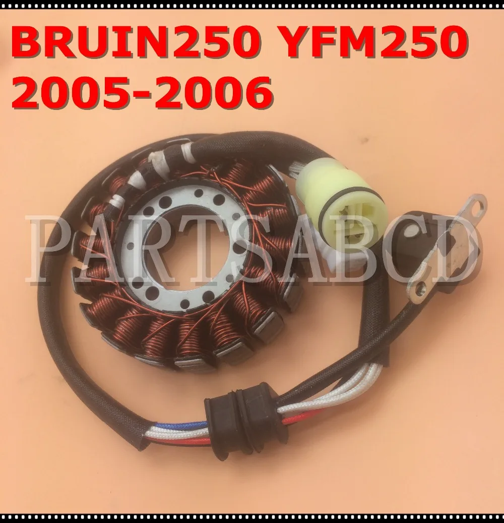 

PARTSABCD Магнитный Статор для Yamaha BRUIN 250 YFM250 2005-2006, новый генератор