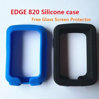 

Bicycle Bike Computer Stopwatch garmin Edge 820 Protective Cover Silicone Case and Toughened Glass Membrane