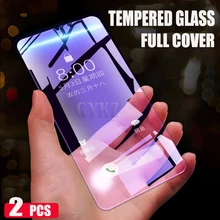 Полное покрытие закаленное стекло для Huawei P30 P30 lite анти Blu-Ray полный экран закаленное стекло для Huawei P20 PRO P20 стеклянная пленка(China)