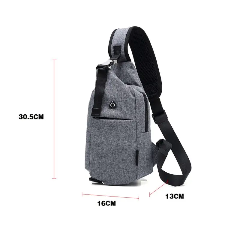 Многофункциональный нагрудный пакет слинг мешок Открытый одно плечо сумка через плечо для мужчин походы, Велоспорт, кемпинг путешествия