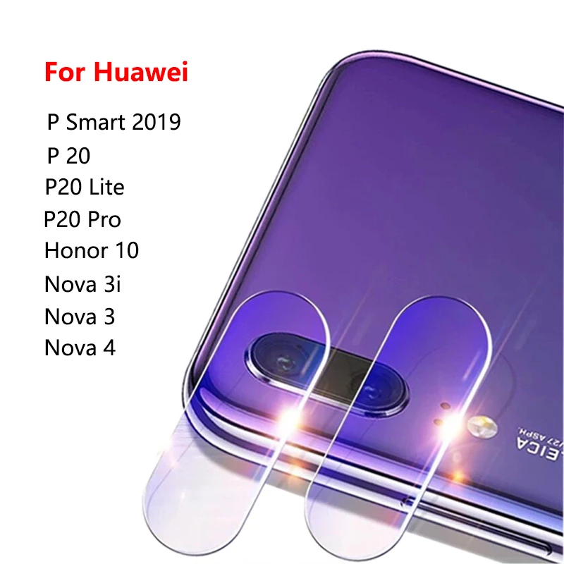 Защитная пленка для объектива камеры для huawei P Smart Nova 4 3i 3 Honor 10 P20 Lite Pro защитная пленка из закаленного стекла Glas