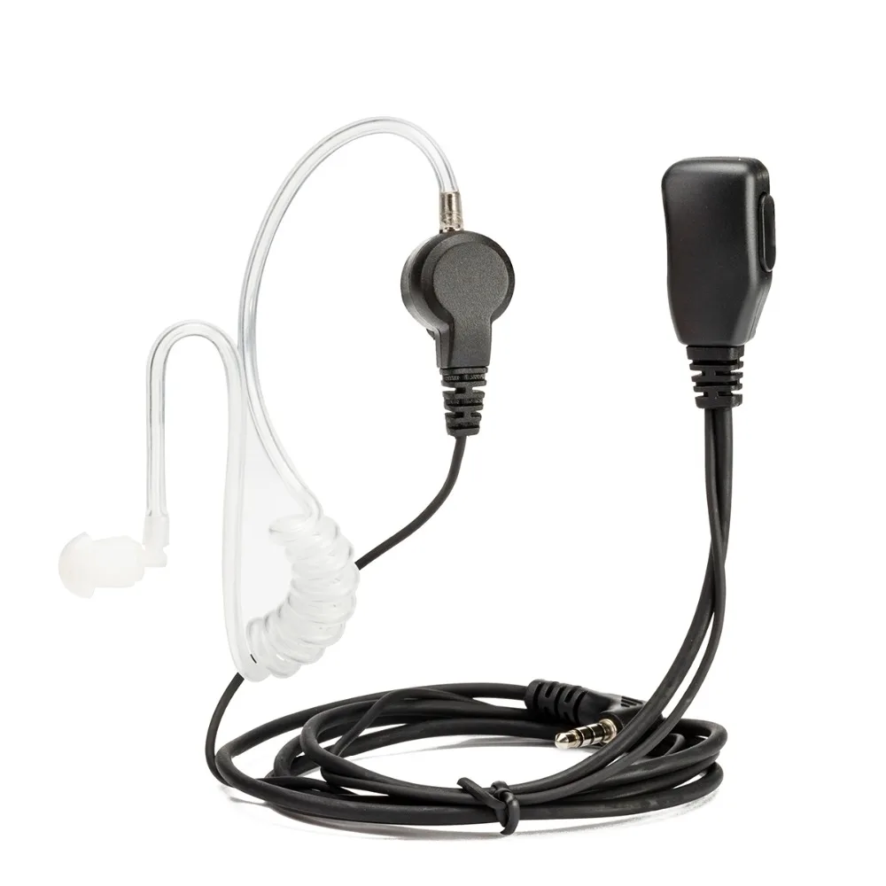 Abbree PTT Mic Air Acoustic Tube In ear портативная рация с наушниками для Xiaomi Mijia 1S Smart Ham