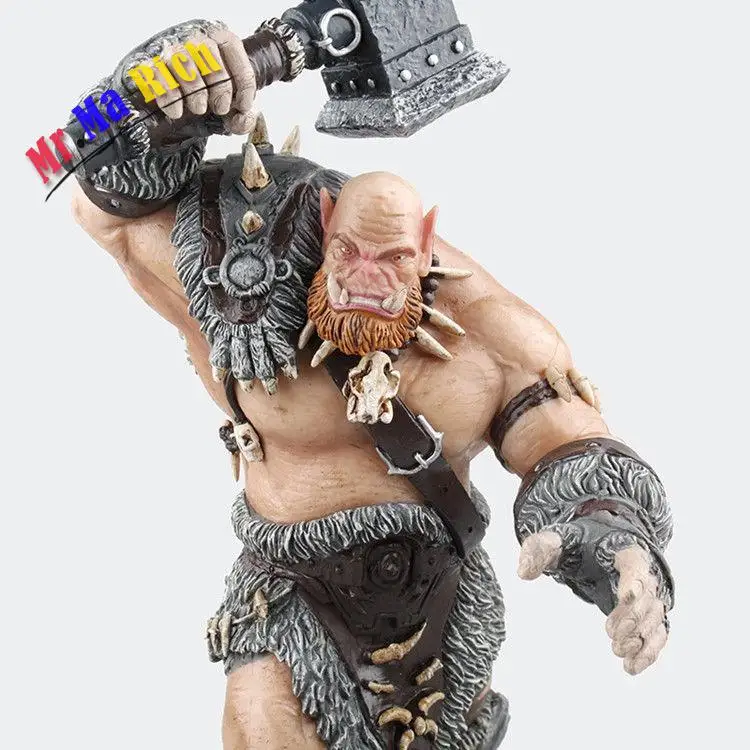 

Orgrim World Of Wow Doomhammer Statue Model Pvc Action Figures Toy