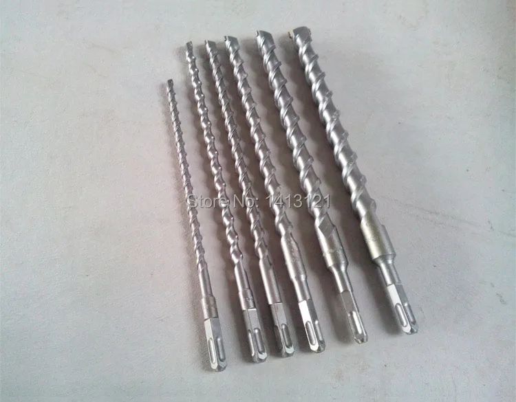 

free shipping D18 twist drill bit hand power tool part Square shank Electric hammer Drill drilling for Brick walls concrete wall