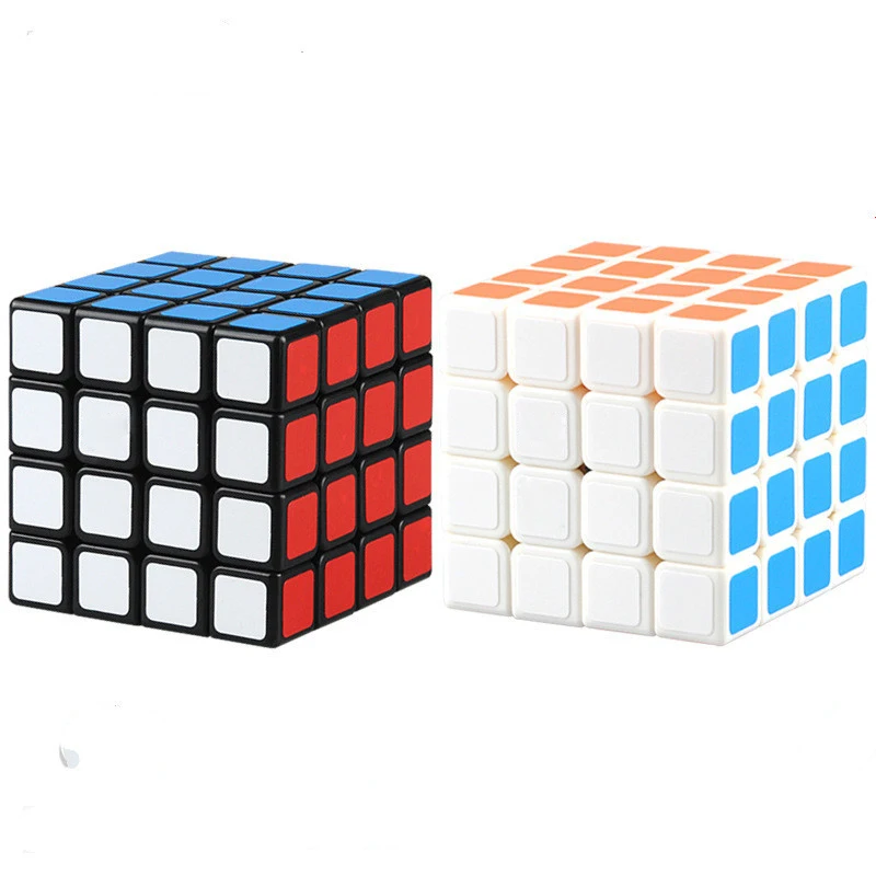 

Magic Snake Cubes Professional 3x3x3 4x4x4 6.2CM Rubiks Cube Sticker Speed Twist Puzzle Toys for Kid Gift Magic Cube Kids Toys E