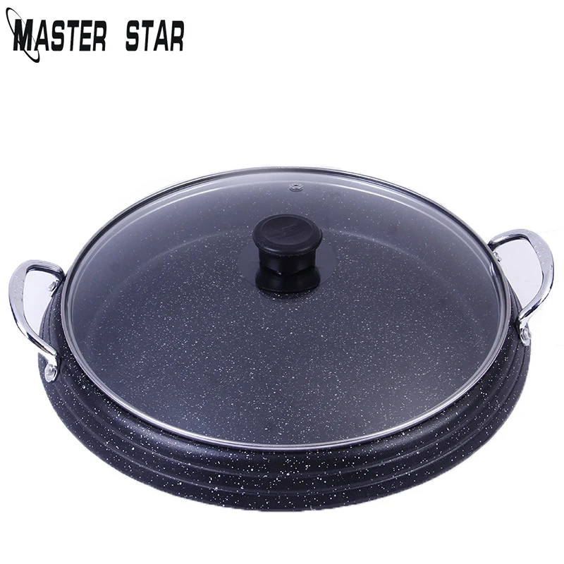 

Master Star Aluminum Alloy Non-stick Frying Pans Compound Bottom Soup Pot Without Oil Smoke Pot Army Hot Pot