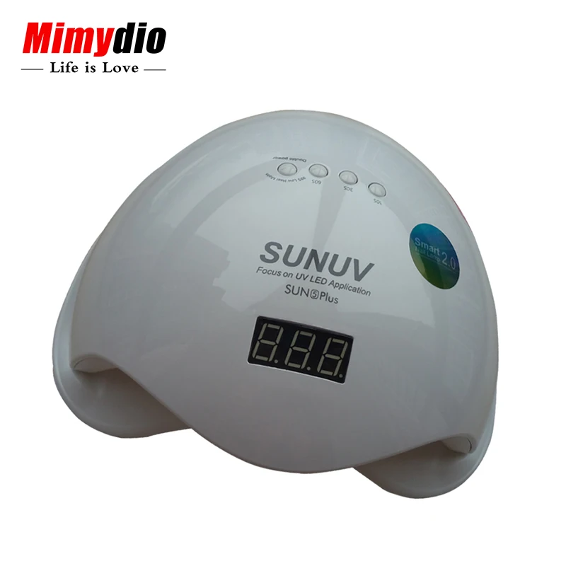 

SUN5 Plus 48W 36Leds SUNUV Dual UV LED Nail Lamp Nail Droger Gel Polish Curing Light met Bodem 30 s/60s Timer lcd-scherm