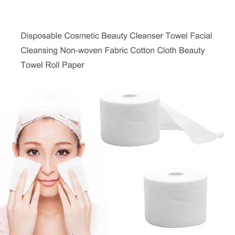 Buy Disposable White Natural Cotton Soft Towels Makeup