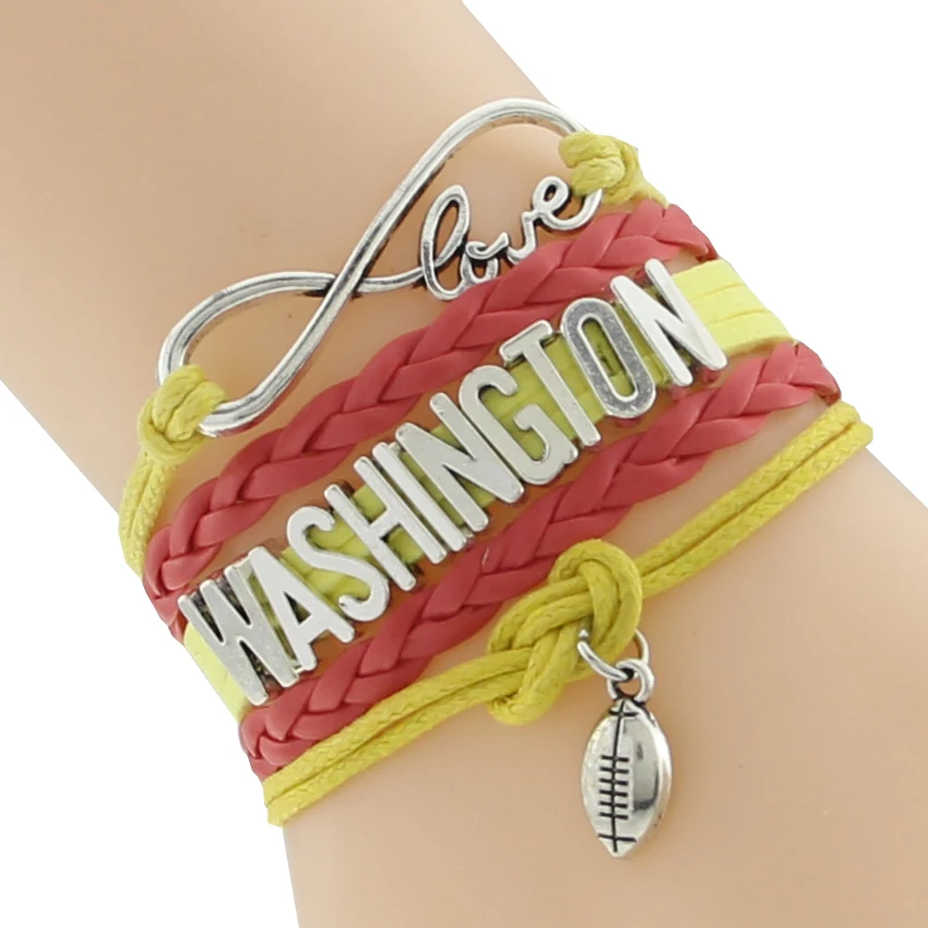 Personalized Custom Washington State Football Sports Team Bracelet