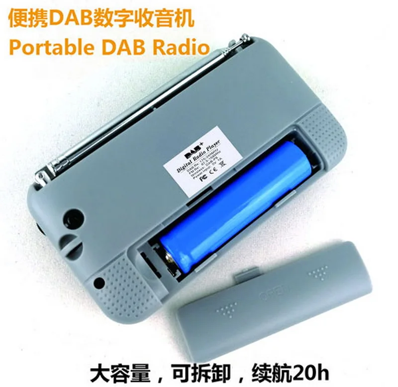 Мини DAB/DAB+ 3 Вт Bluetooth BT 4,0 динамик цифровой радио портативный fm-приемник TF карта U диск MP3 музыкальный плеер
