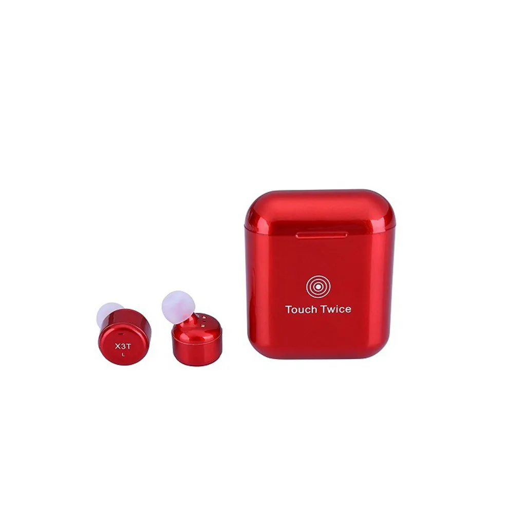 

Binmer Stylish lightweight and easy to carry in-ear earphones wireless Bluetooth headset soft no ear injury sports earbuds