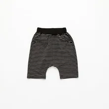 В рубчик в полоску летние штаны для мальчиков шаровары для детская одежда для девочек хлопчатобумажные шаровары детские штаны детские плавки