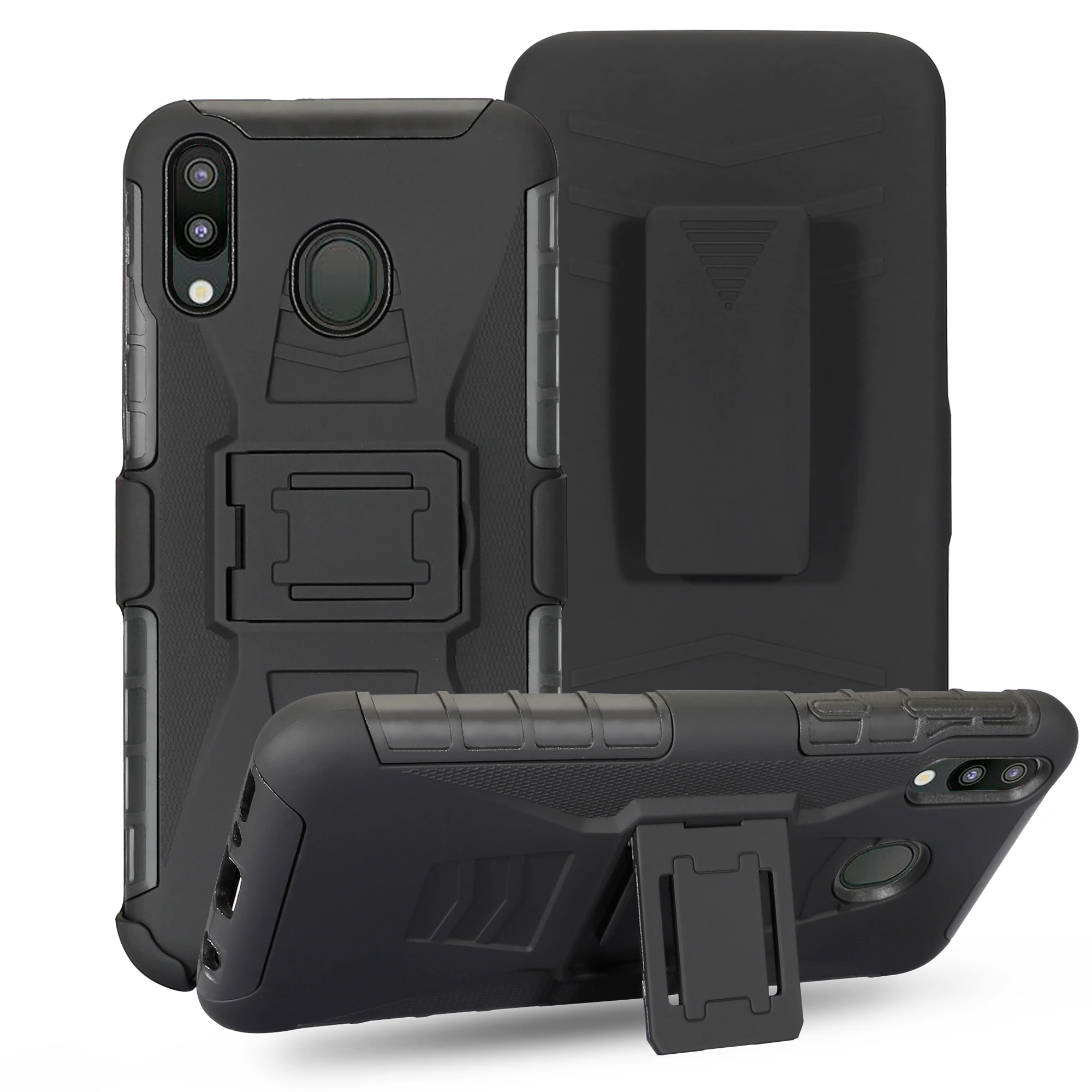 

Armor Duty Impact Holster Hard Case Shockproof Kickstand Belt Clip Back Cover Capa For Galaxy J2 J3 J4 J5 J6 J7 J8 M10 M20 M30