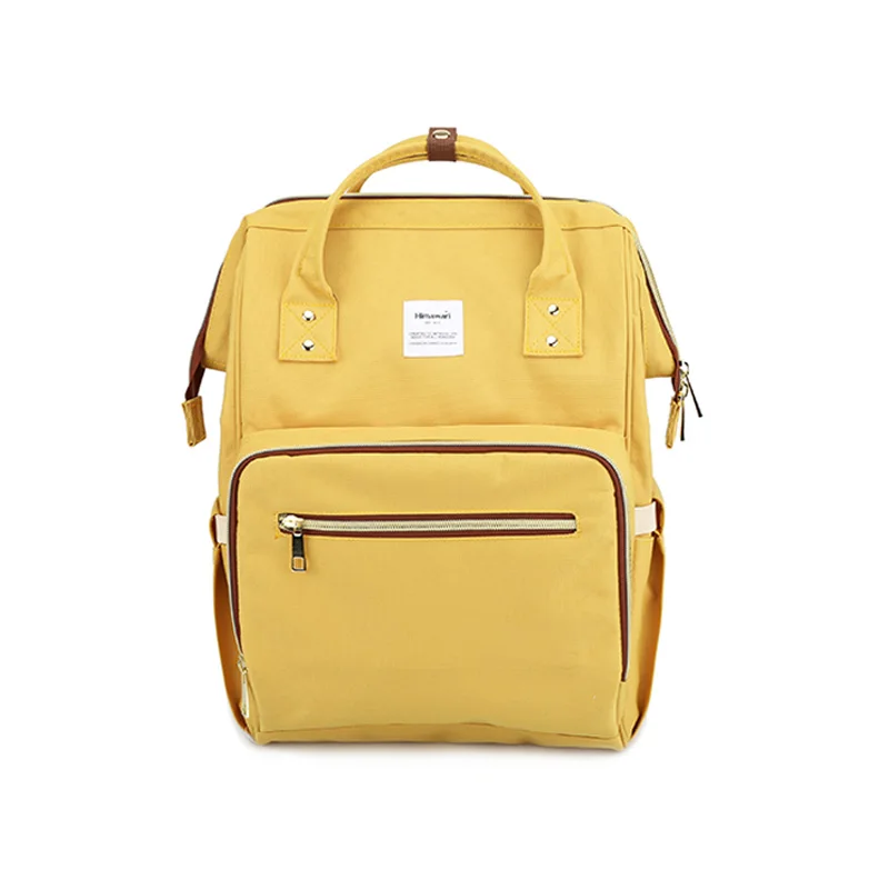 Himawari, женский рюкзак, рюкзак для путешествий, водонепроницаемый, полиэстер, модная, для мам, сумка для беременных, большая емкость, сумки для ухода за ребенком, Mochila - Цвет: Yellow