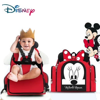 

Disney Dining Chair Bag Multifunctional Diaper Bag 2019 New Stlye Waterproof Mother Handbag Nappy Backpack Travel Mummy Bags