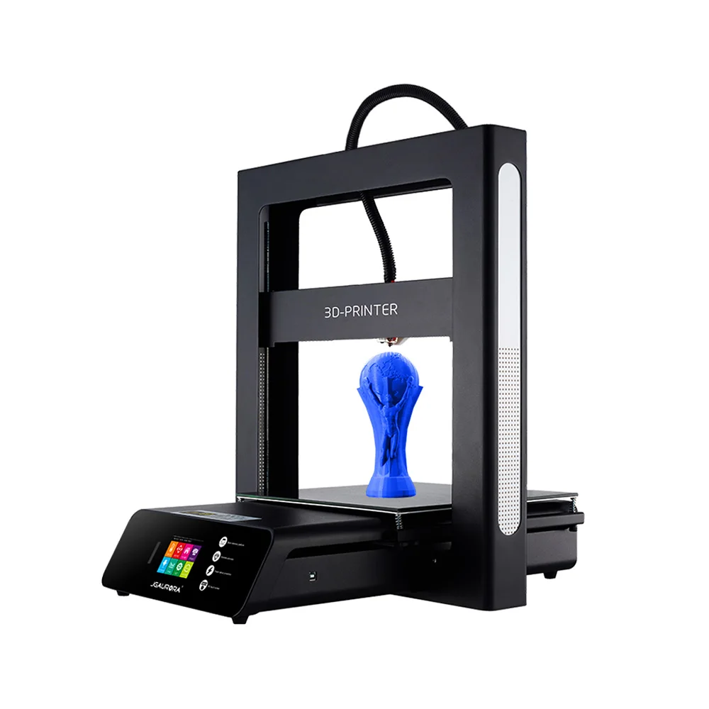 3d принтер JGAURORA A5S DIY 3d принтер с металлической рамкой цветной сенсорный экран Обнаружение нити экстремально высокая точность