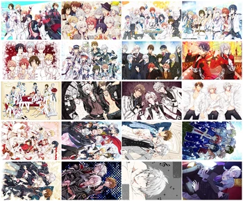 

20pcs one Set Idolish7 Anime Manga Card Paster IC Card Stickers A008