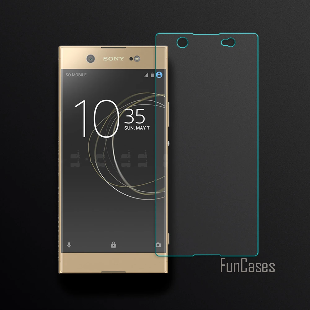 

2.5D Curved Edge Screen For Sony Xperia XA1 Ultra Tempered Glass For Sony Xperia XA1 Ultra Screen Protector Film Anti-Scratch