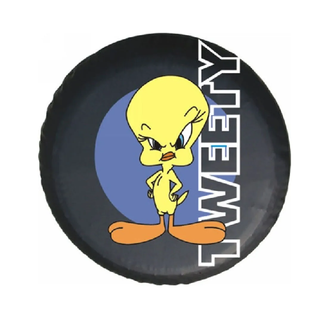 

Car Styling Car Spare Tire Cover Tyre Protector Spare Tire Car Cover Customizable Spare Wheel Cover Black PU Trailer Leather
