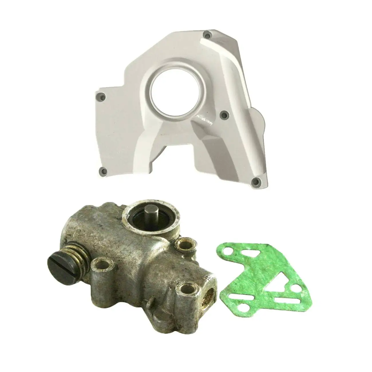 

Oil Pump Cover&Oil Pump & Gasket Fit STIHL 038 MS380 MS381 Chainsaw