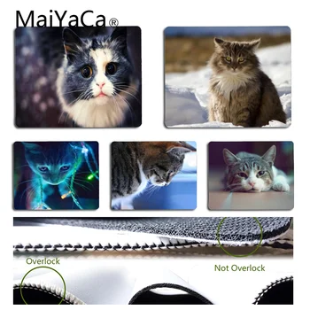 

MaiYaCa Hot Sales A cat with a dull hair Mouse Pad for Laptop Size for 18x22cm 25x29cm Rubber Rectangle Mousemats